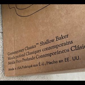 The Pampered Chef Shallow Baker